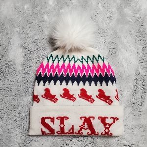 American Eagle "Slay Bells" Beanie